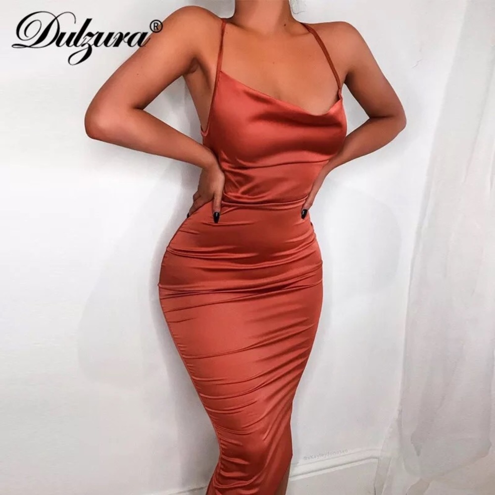 Dulzara Silk Dress